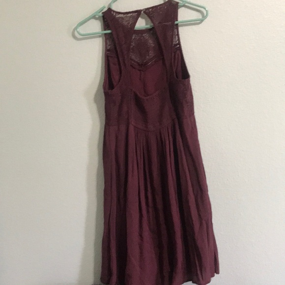 Burgandy Dress - Picture 2 of 2